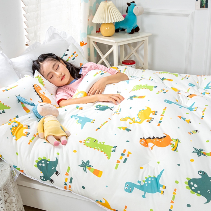 91家纺网 家纺一手货源 找家纺 （总）天瑜家纺2023新款A类针织棉冬被儿童冬被