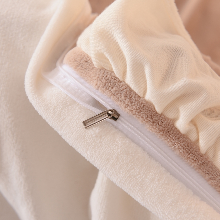 91家纺网 家纺一手货源 找家纺 （总）绒世界 2024秋冬韩版雕花牛奶绒四件套