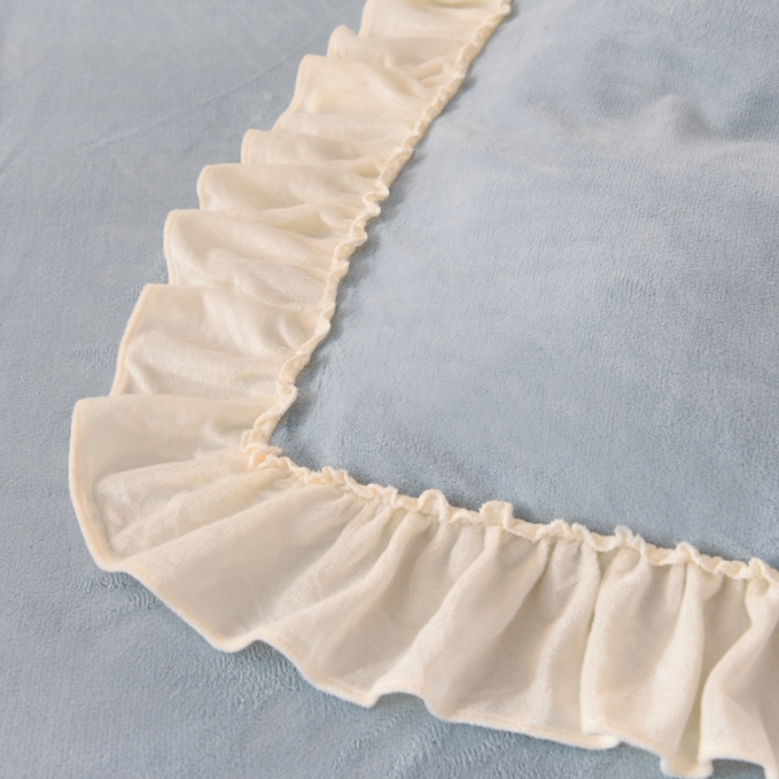 91家纺网 家纺一手货源 找家纺 （总）绒世界 2024秋冬韩版牛奶绒绣花四件套