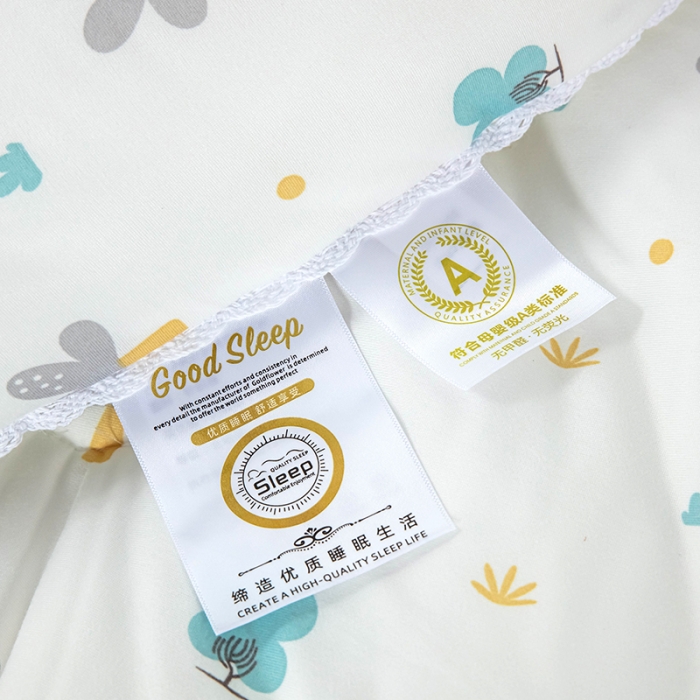 91家纺网 家纺一手货源 找家纺 天瑜家纺 2023新款A类针织棉冬被 小清新白