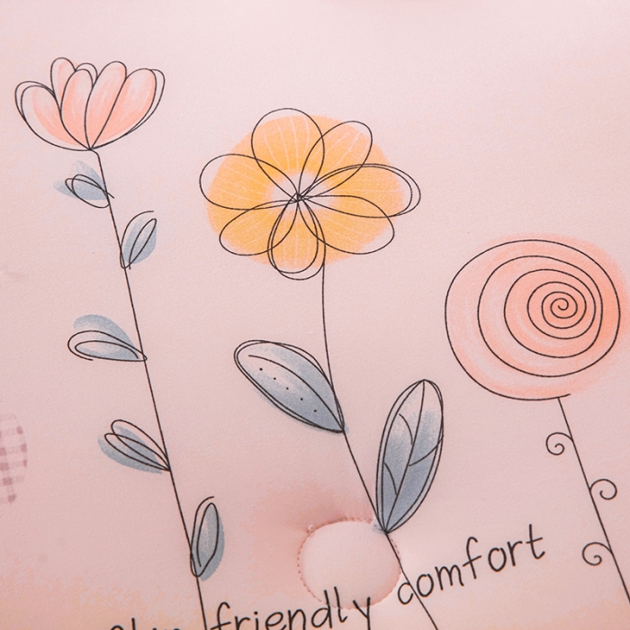 91家纺网 家纺一手货源 找家纺 天瑜家纺 2023新款A类针织棉冬被 休闲时光 粉