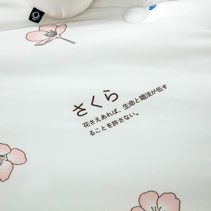 91家纺网 家纺一手货源 找家纺 天瑜家纺 2023新款A类针织棉冬被 樱花白