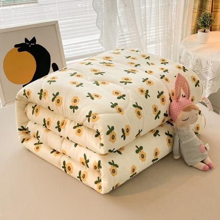 91家纺网 家纺一手货源 找家纺 （总）梦初语 2022年A类针织棉大豆纤维冬被