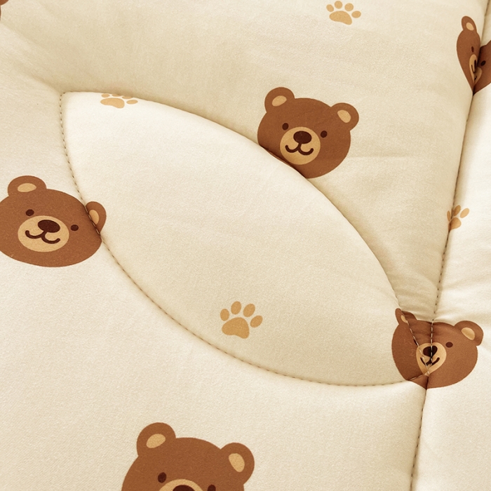 91家纺网 家纺一手货源 找家纺 梦初语 2022年A类针织棉大豆纤维冬被 小熊维尼