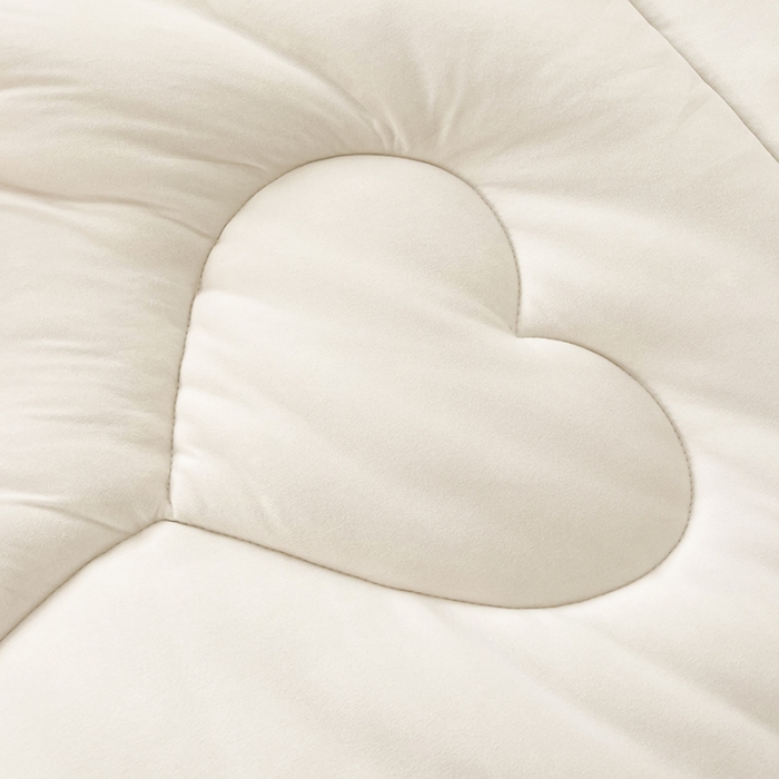 91家纺网 家纺一手货源 找家纺 梦初语 2022年A类针织棉大豆纤维冬被 浩瀚白