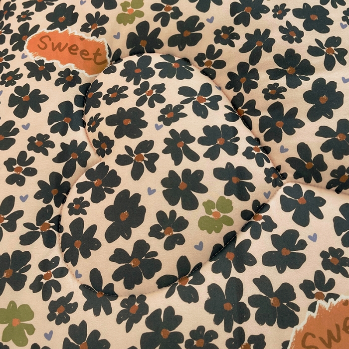 91家纺网 家纺一手货源 找家纺 梦初语 2022年A类针织棉大豆纤维冬被 水墨花