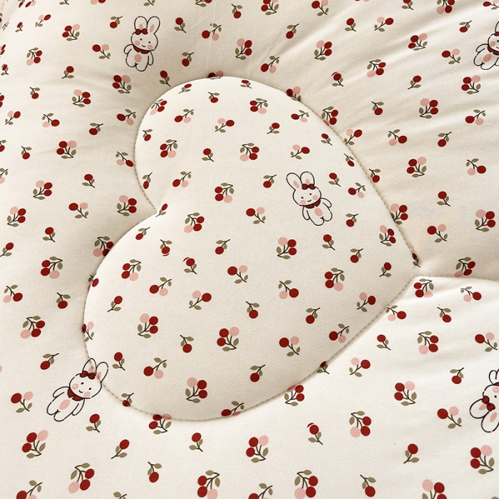 91家纺网 家纺一手货源 找家纺 梦初语 2022年A类针织棉大豆纤维冬被 兔子樱桃