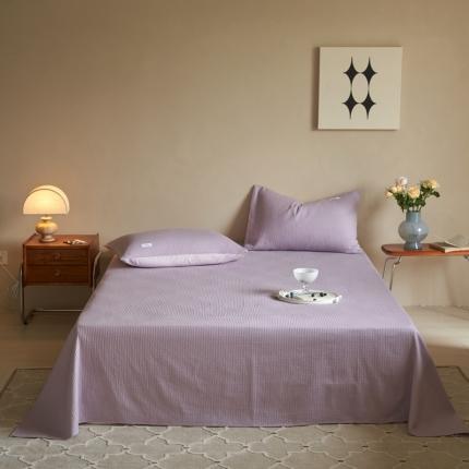 91家纺网 家纺一手货源 找家纺 （总）时光里 2022新款60支纯棉华夫格系列-床单