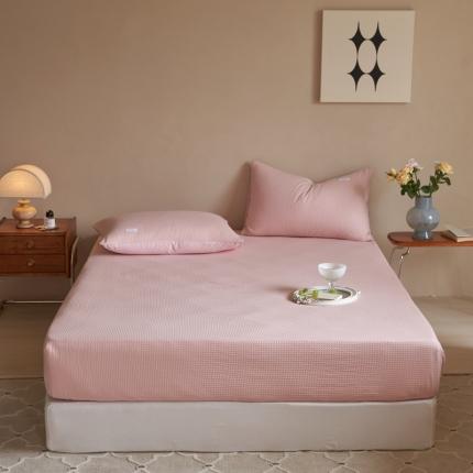 91家纺网 家纺一手货源 找家纺 （总）时光里 2022新款60支纯棉华夫格系列-床笠