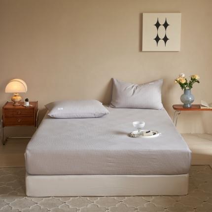 91家纺网 家纺一手货源 找家纺 （总）时光里 2022新款60支纯棉华夫格系列-床笠