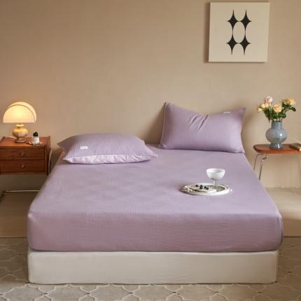 91家纺网 家纺一手货源 找家纺 （总）时光里 2022新款60支纯棉华夫格系列-床笠