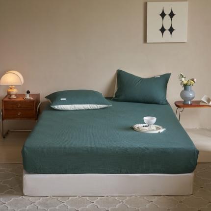 （总）时光里 2022新款60支纯棉华夫格系列-床笠