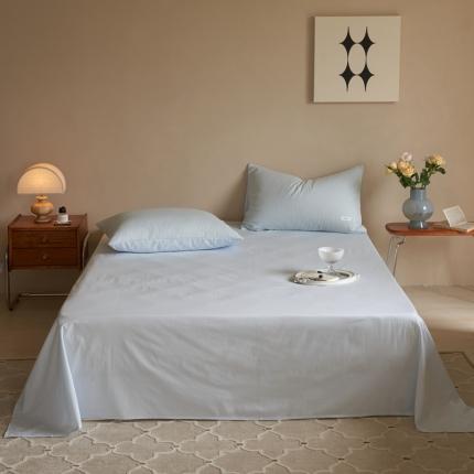 91家纺网 家纺一手货源 找家纺 （总）时光里 2022新款水洗棉纯色床单床笠