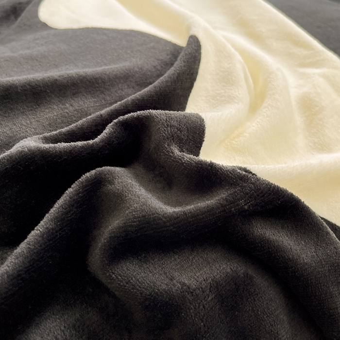 91家纺网 家纺一手货源 找家纺 雅居纺 2022新款牛奶绒印花四件套 简约派