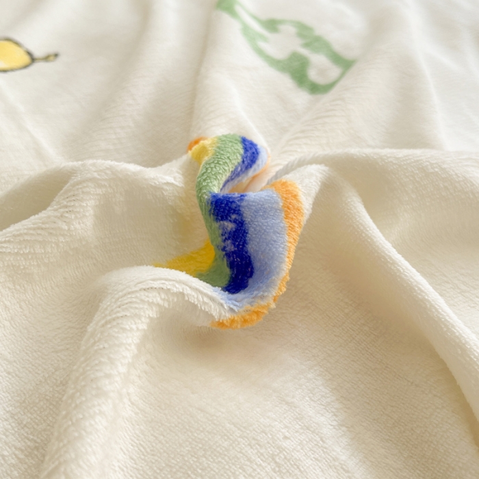 91家纺网 家纺一手货源 找家纺 雅居纺 2022新款牛奶绒印花四件套 开心龙