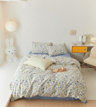 91家纺网 家纺一手货源 找家纺 （总）时光里 2022新款13372全棉40支四件套