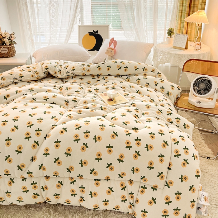 91家纺网 家纺一手货源 找家纺 （总）梦初语 2022年A类针织棉大豆纤维冬被