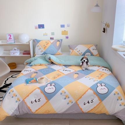 91家纺网 家纺一手货源 找家纺 （总）星期八 2022新款针织棉豆豆被被子被芯