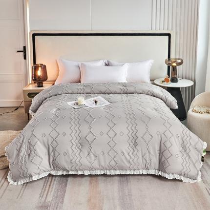 91家纺网 家纺一手货源 找家纺 （总）丽卡家纺2023新款米兰雕花春秋被被子被芯系列