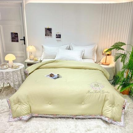 91家纺网 家纺一手货源 找家纺 （总）丽卡家纺2023新款梦露刺绣款春秋被被子被芯系列