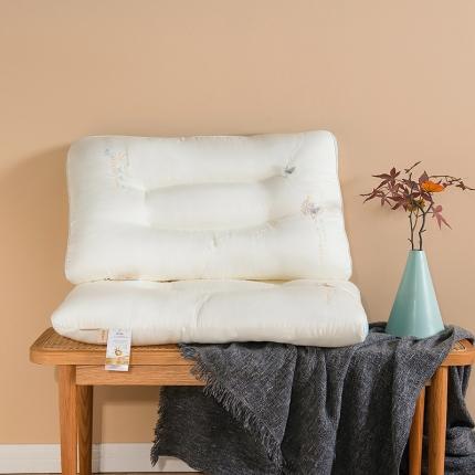 91家纺网 家纺一手货源 找家纺 露函 2025新款真丝蛋白护颈枕芯枕头