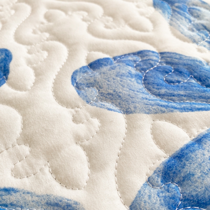 91家纺网 家纺一手货源 找家纺 总美莱 2022新款亲肤磨毛床盖床裙夹棉单件三件套直播四件套