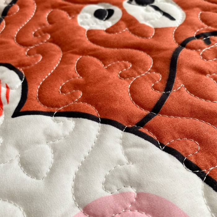 91家纺网 家纺一手货源 找家纺 美莱 2022新款亲肤磨毛床盖床裙夹棉单件三件套直播四件套 动物乐园