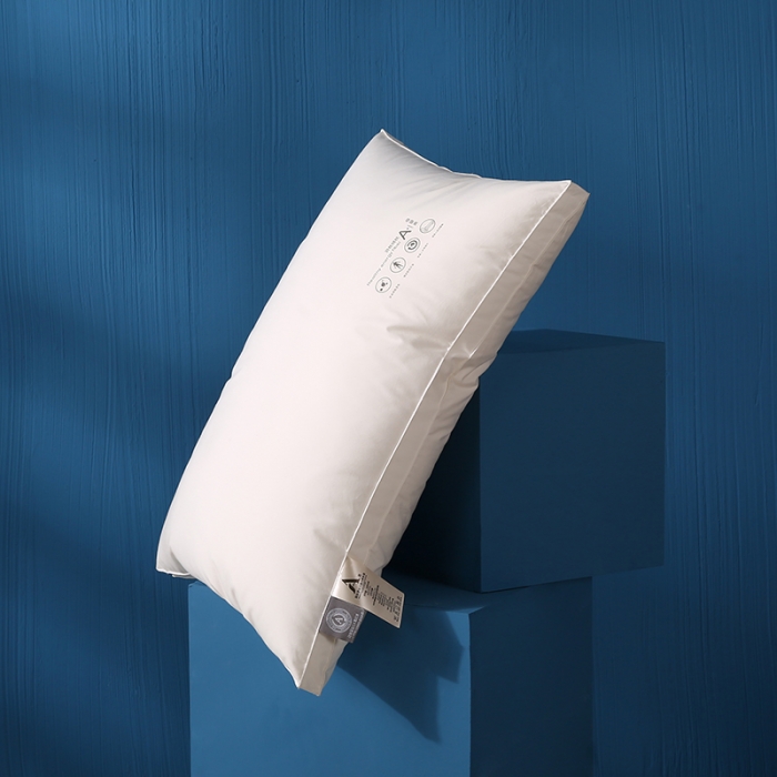 91家纺网 家纺一手货源 找家纺 贤内助 2024新款A+母婴类原棉羽丝枕五星宾馆枕芯