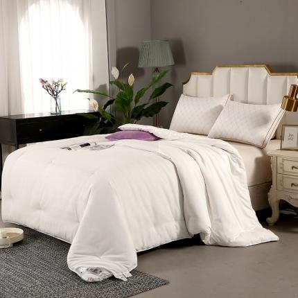 91家纺网 家纺一手货源 找家纺 金同成2025新款纯棉手工蚕丝被高密子母被直播夏被春秋冬被 公主白