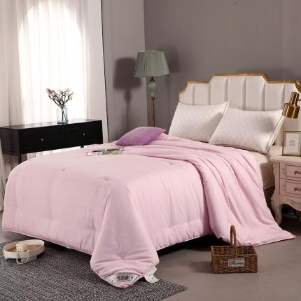 91家纺网 家纺一手货源 找家纺 金同成2025新款纯棉手工蚕丝被高密子母被直播夏被春秋冬被 公主粉