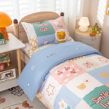 91家纺网 家纺一手货源 找家纺 （总）绵庭家纺 2022新款幼儿园全棉多件套