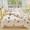 91家纺网 家纺一手货源 找家纺 （总）桃子家居 2022新款ins小清新加厚牛奶绒系列四件套