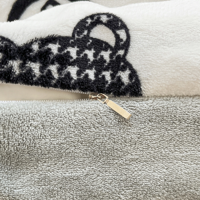 91家纺网 家纺一手货源 找家纺 2022新款爆款慕尚高克重田园风印花牛奶绒四件套 潮熊