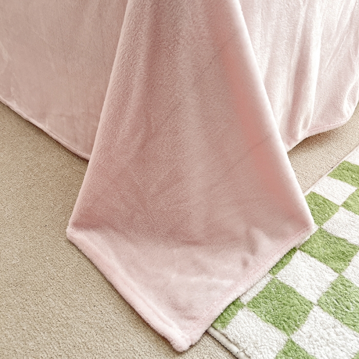 91家纺网 家纺一手货源 找家纺 2022新款爆款慕尚高克重田园风印花牛奶绒四件套 花蕾