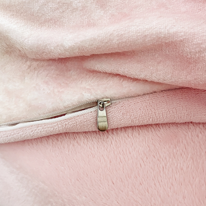 91家纺网 家纺一手货源 找家纺 2022新款爆款慕尚高克重田园风印花牛奶绒四件套 桃桃