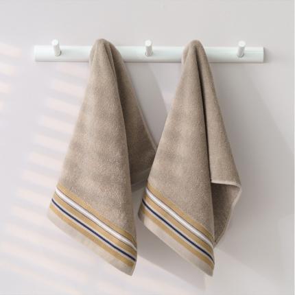 91家纺网 家纺一手货源 找家纺 （总）朴尔 2022新款全棉32股彩格条系列毛巾浴巾