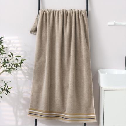 91家纺网 家纺一手货源 找家纺 （总）朴尔 2022新款全棉32股彩格条系列毛巾浴巾