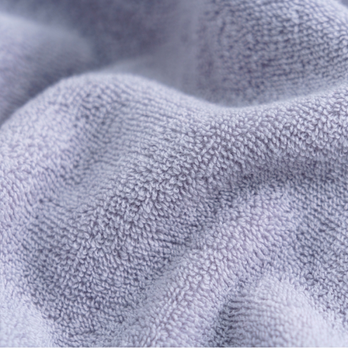 91家纺网 家纺一手货源 找家纺 朴尔2022新款全棉32股毛巾浴巾--大立体棱形系列 35*75毛巾-浅灰色