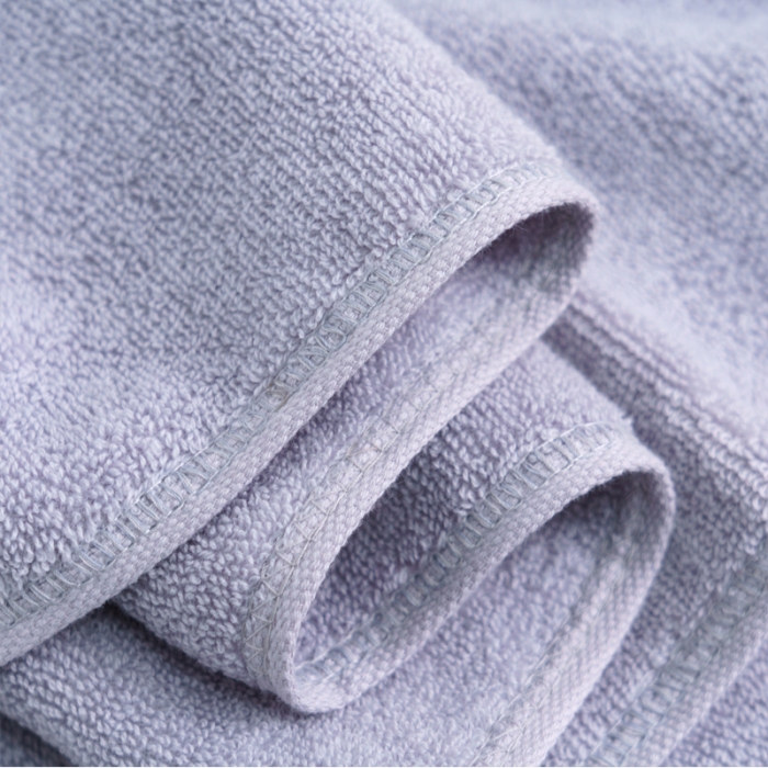91家纺网 家纺一手货源 找家纺 朴尔2022新款全棉32股毛巾浴巾--大立体棱形系列 35*75毛巾-浅灰色