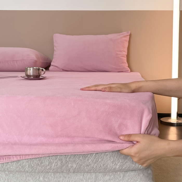 91家纺网 家纺一手货源 找家纺 （总）法芙娜 新款A类牛奶棉单层床笠