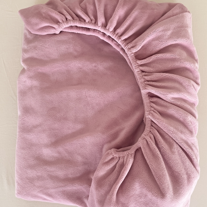 91家纺网 家纺一手货源 找家纺 法芙娜 A类牛奶棉单层床笠 粉