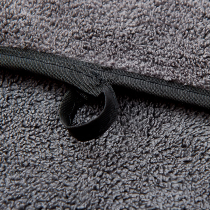 91家纺网 家纺一手货源 找家纺 朴尔 2022新款十二星座毛巾浴巾系列 70*140浴巾-水瓶座-灰色