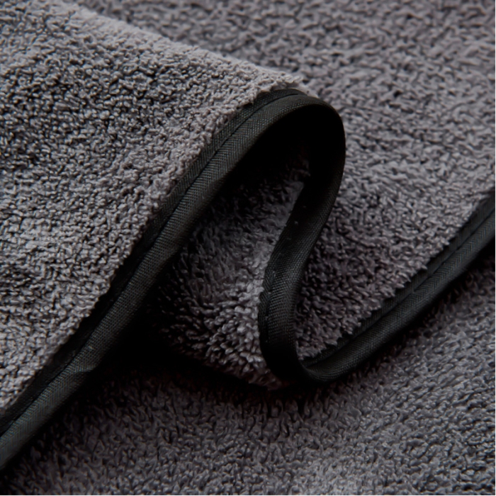 91家纺网 家纺一手货源 找家纺 朴尔 2022新款十二星座毛巾浴巾系列 70*140浴巾-水瓶座-灰色