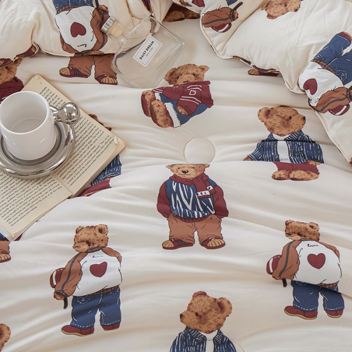 91家纺网 家纺一手货源 找家纺 （总）畅畅家纺 新品A类母婴级印花针织棉牛奶蛋白大豆冬春秋被