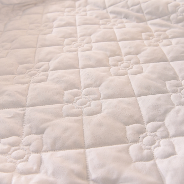 91家纺网 家纺一手货源 找家纺 甜之梦 2025新款牛奶绒夹棉防滑纯色床笠 湖绿