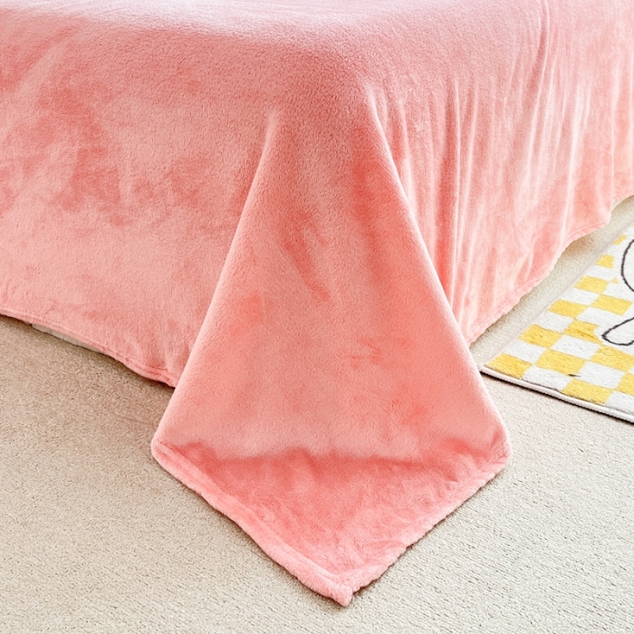 91家纺网 家纺一手货源 找家纺 苏拉  2023新款秋冬新款雪花绒牛奶绒四件套 繁花