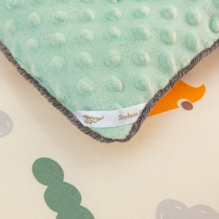 91家纺网 家纺一手货源 找家纺 芯恋 2025新款针织棉豆豆被加厚冬被春秋被被芯 嘟嘟兔