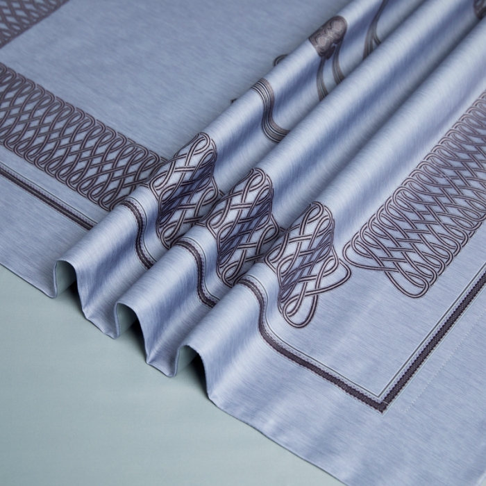 91家纺网 家纺一手货源 找家纺 缔缦 2022新款120s数码印花四件套 艾维尔