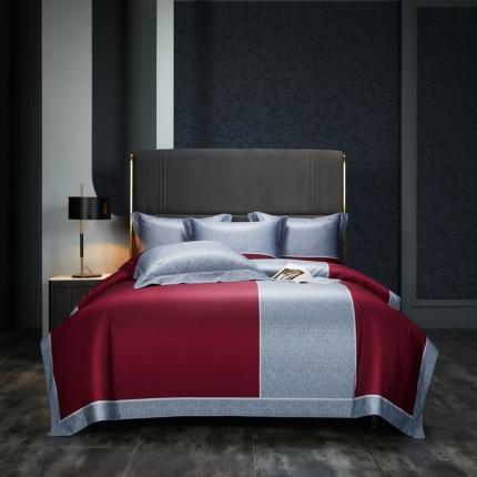 缔缦 2022新款120s数码印花四件套 凯尔