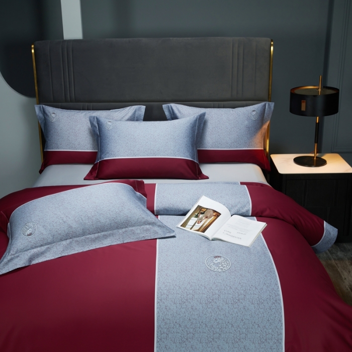 91家纺网 家纺一手货源 找家纺 缔缦 2022新款120s数码印花四件套 凯尔